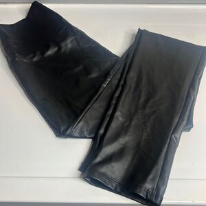 CY faux leather pants